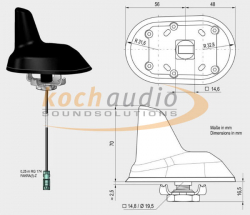 FM/DAB-Antenne – Hai Antenne passiv