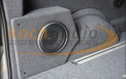 Spezial-Subwoofer-Leergehäuse – VW T5 Transporter