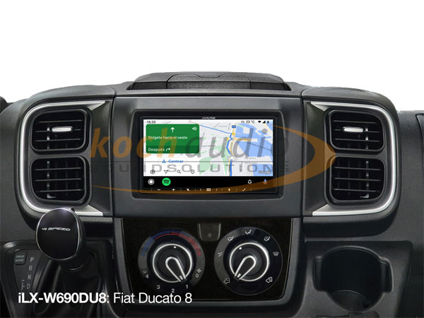 Alpine ILX-W690 DU8 – Ducato 8