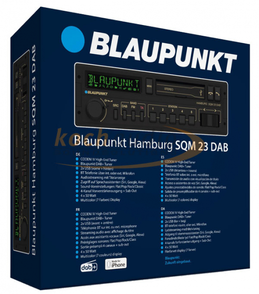 Blaupunkt Hamburg SQM 23 DAB